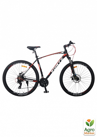 Велосипед FORTE TITAN размер рамы 17" размер колес 27,5" черно-красный (117183)