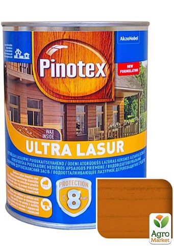 Лазурь Pinotex Ultra Lasur Орегон 1 л