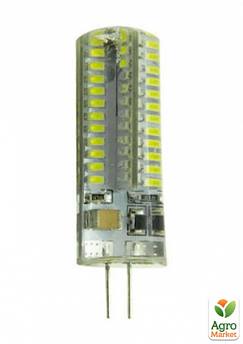LM352 Лампа Lemanso св-ая G4 104LED 5W 230V 360LM 6500K 3014SMD силикон (559054)