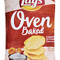 Картофельные чипсы запеченные (лисички в сметане) ТМ "Lay`s" 125г упаковка 24шт купить
