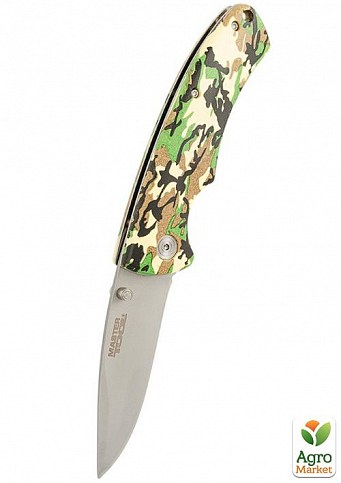 Нож складной MASTERTOOL "SANDVIK" 200х35х18 мм нержавеющее лезвие рукоятка ABS пластик 79-0120