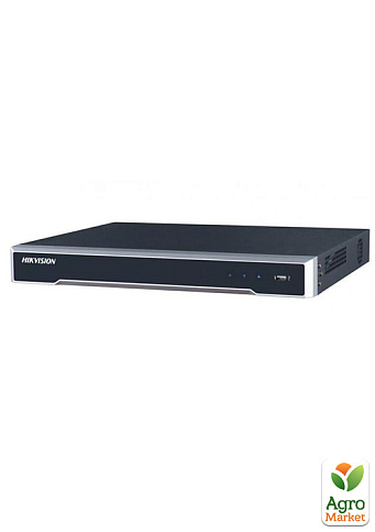 16-канальний NVR відеореєстратор Hikvision DS-7616NI-I2/16P з PoE комутатором