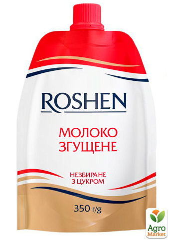 Молоко згущене з цукром ТМ "Roshen" 350 г