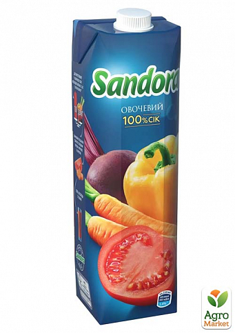 Сік овочевий ТМ "Sandora" 0,95 л