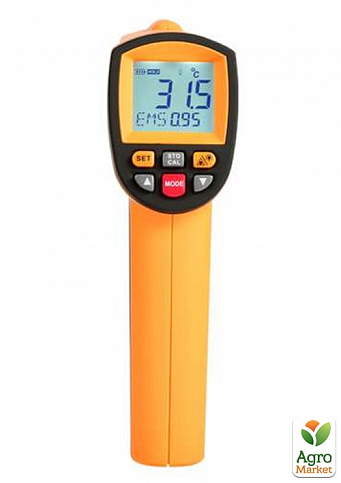 Бесконтактный инфракрасный термометр (пирометр), USB  -30-1650°C, 50:1, EMS=0,1-1  BENETECH GM1651 - фото 4