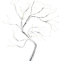 Настільний Світильник DIY Auelife 108 Led Дерево Гірлянда Срібло Теплий Білий 50cm