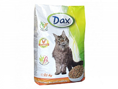 Dax Сухий корм для дорослих кішок з птицею і овочами 10 кг (1394882)1
