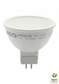 LM3072 Лампа Lemanso св-ая MR16 8W 900LM 5000K 175-265V матовая (559122)2
