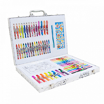Ароматний набір для творчості - АРТКЕЙС (олівці, ручки, маркери, фломастери, наліпки) - фото 4
