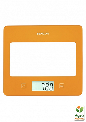 Весы кухонные Sencor SKS 5033OR (6806871) - фото 2