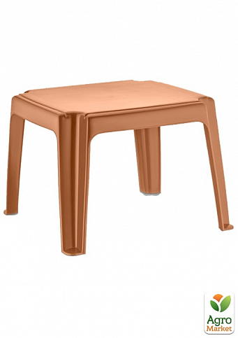 Столик для шезлонга Irak Plastik 45x45 тик (4642)