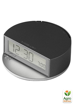 Французские часы Lexon Fine Twist с режимом повторения будильника, черные (LR138X)2