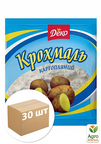Крохмаль картопляний ТМ "Деко" 200г упаковка 30шт