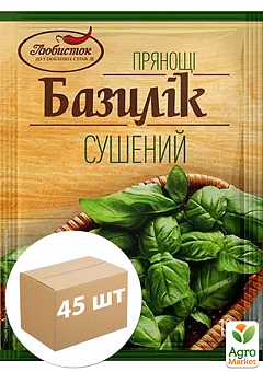 Базилік ТМ "Любісток" 10г упаковка 45шт2