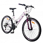 Велосипед FORTE AURORA (женский) размер рамы 15" размер колес 26" бело-розовый (117815) купить