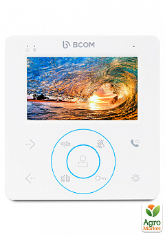 Видеодомофон BCOM BD-480 white1