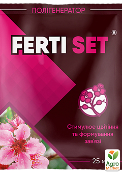 Стимулятор цвітіння і формування зав'язі "Ferti Set" ТМ "Восор" 25мл2