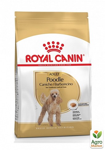 Royal Canin Poodle Adult Сухой корм для взрослых собак породы Пудель 1.5 кг (7431740)