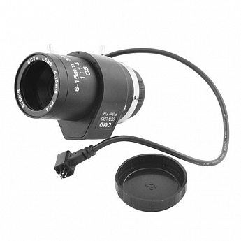 Варіофокальний об'єктив CCTV 1/3 PT06015 6mm-15mm F1.4 Automatic Iris