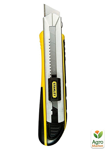 Нож FatMax Cartridge длиной 215 мм с лезвием шириной 25 мм с отламывающимися сегментами STANLEY 0-10-486 (0-10-486) - фото 2