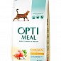 Сухой корм для взрослых кошек Optimeal со вкусом курицы 10 кг (2822180)