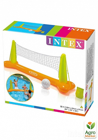 Надувная игра на воде «Волейбол», оранжевый ТМ "Intex" (56508) - фото 2