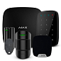 Комплект беспроводной сигнализации Ajax StarterKit + KeyPad + HomeSiren black