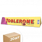 Швейцарский молочный шоколад ТМ "Toblerone" (с изюмом и орехом) 100г упаковка 20шт