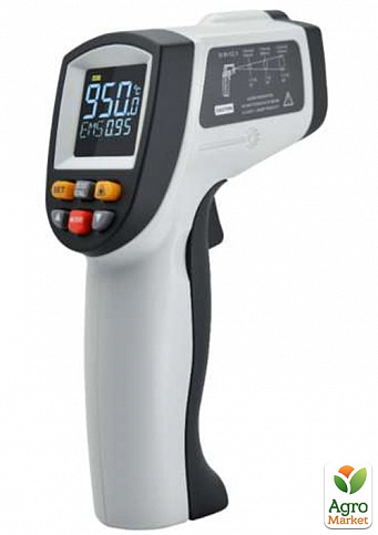 Бесконтактный инфракрасный термометр (пирометр) цв дисплей, -50-950°C, 12:1, EMS=0,1-1  BENETECH GT950
