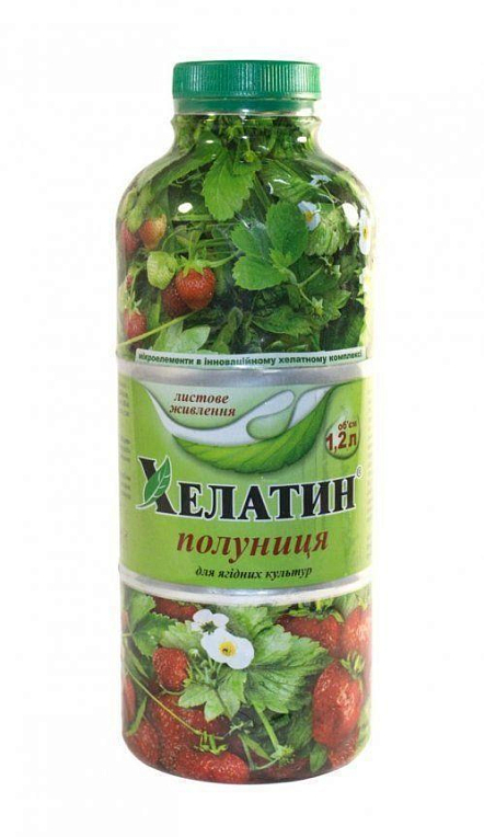Минеральное удобрение "Хелатин Клубника" ТМ "Киссон" 1.2л