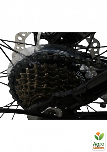 Велосипед FORTE FIGHTER розмір рами 15" розмір коліс 24" дюйма чорно-синій (117102) - фото 2