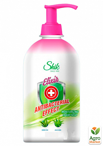 Мыло жидкое Shik Elixir Antibacterial Effect Увлажнение 500 мл 