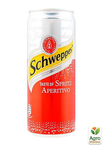 Газированный напиток Spritz Aperitivo ТМ "Schweppes" 0,33л упаковка 12 шт - фото 2
