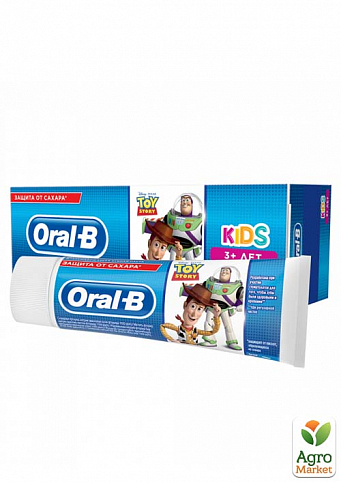 ORAL-B зубная паста Kids для детей Легкий вкус Toy Story 75мл