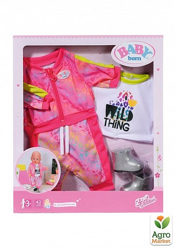 Набор одежды для куклы BABY BORN - ТРЕНДОВЫЙ РОЗОВЫЙ - фото 3