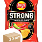 Картопляні чіпси (Лайм-чілі) ТМ "Lay`s" STRONG 120г упаковка 20шт