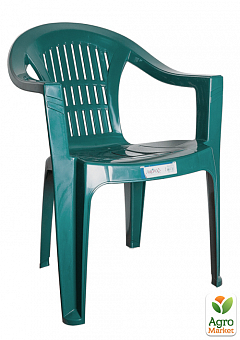 Кресло пластиковое Irak Plastik Bahar EKO Зеленый (4683)1