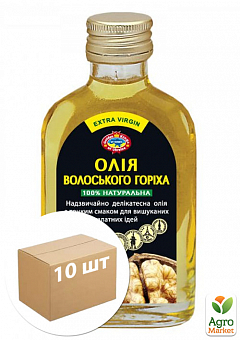 Олія волоського горіха ТМ "Агросільпром" 100 мл упаковка 20шт6