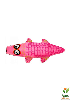 Fox Іграшка з оксфорда для собак рожевий крокодил 26х12см (6752010)1