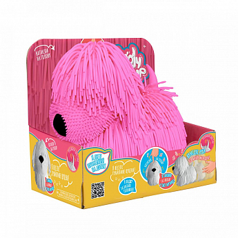 Интерактивная игрушка JIGGLY PUP - ОЗОРНОЙ ЩЕНОК (розовый) - фото 4