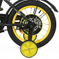 Велосипед детский PROF1 12д. Original boy,SKD45,фонарь,звонок,зеркало,доп.кол.,черно-желтый (Y1243)