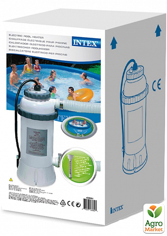 Электрический нагреватель для бассейнов,работает от насоса ТМ "Intex" (28684) - фото 2