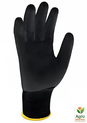 Стрейчевые перчатки с полиуретановым покрытием BLUETOOLS Sensitive (XL) (220-2227-10) - фото 2
