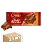 Шоколад молочний (пористий) ТМ "Roshen" 80г упаковка 20шт