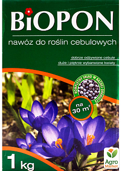 Минеральное Удобрение для луковичных растений ТМ "BIOPON" 1кг2