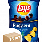 Картопляні чіпси (сметана та цибуля) ТМ "Lay`s" 200г упаковка 18шт