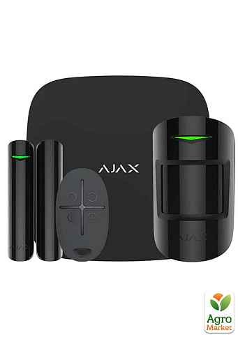 Комплект бездротової сигналізації Ajax StarterKit black
