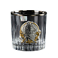 Набор для виски «Лидер», графин с овалом, 6 бокалов, платина, серебро, золото, хрусталь (B7SEN2PG) цена
