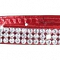 Ошейники Коллар Бриллианс ошейник для мелких пород "полотно стразы" (ширина 12мм, длина 21-29см) 33083 красный (3186600)