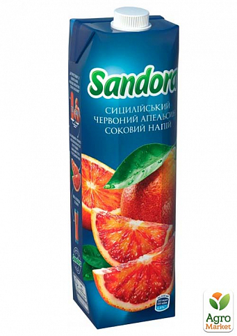 Соковий напій "Сицилійський червоний апельсин" ТМ "Sandora" 0,95 л